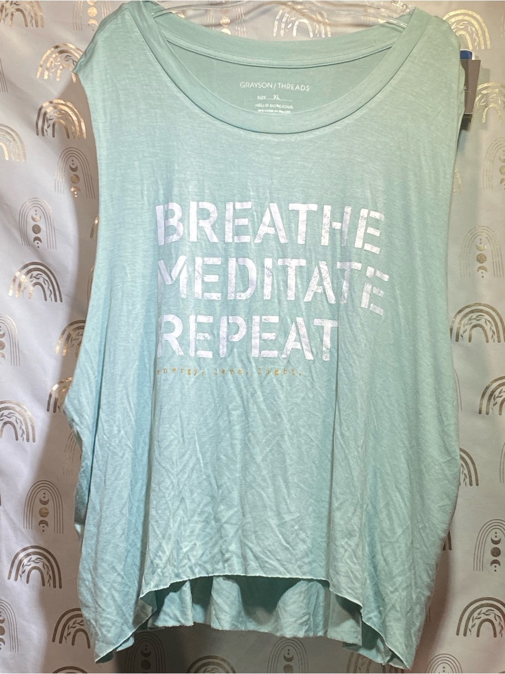 Grayson Threads Mint Graphic Relaxed Tank